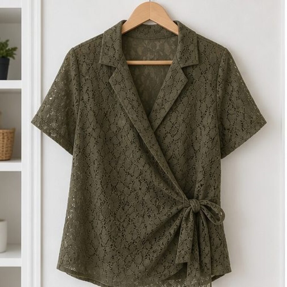 Olive Tunic Blouse